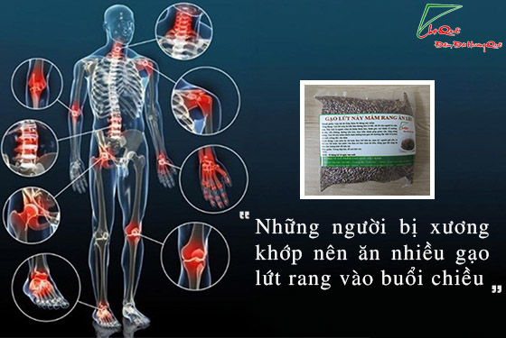 gạo lứt rang ăn liền 